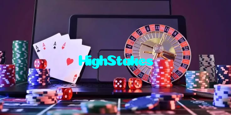 HighStakes casino presented on mobile device in Pakistan with slots and live games